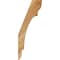 Ekena Millwork 6"W x 8"D x 20"H Olympic Rough Sawn Knee Brace, Western Red Cedar BRC06X08X20OLY00RWR - alternate 3